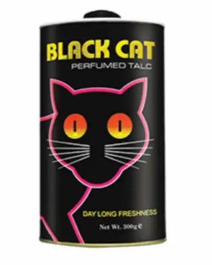 Black Cat Talc 70g